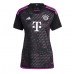 Maillot de foot Bayern Munich Alphonso Davies #19 Extérieur vêtements Femmes 2023-24 Manches Courtes